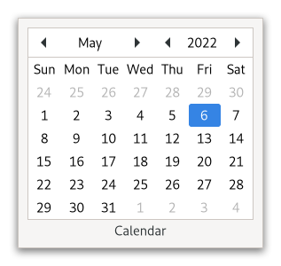 calendar