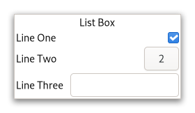 listbox